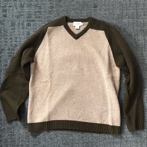 J. Crew Vintage V-neck wool sweater, m